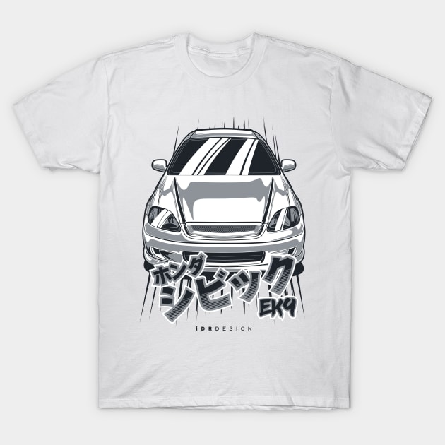 Civic Type R EK9 T-Shirt by idrdesign